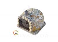 Ref. Rustic Oven Lined with Small Stone - Available dimensions 100